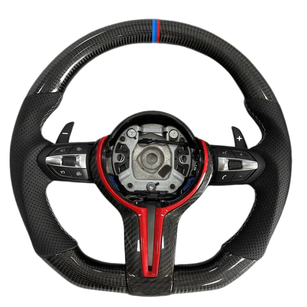 Bmw F series carbon fiber leather steering wheel by FOXY