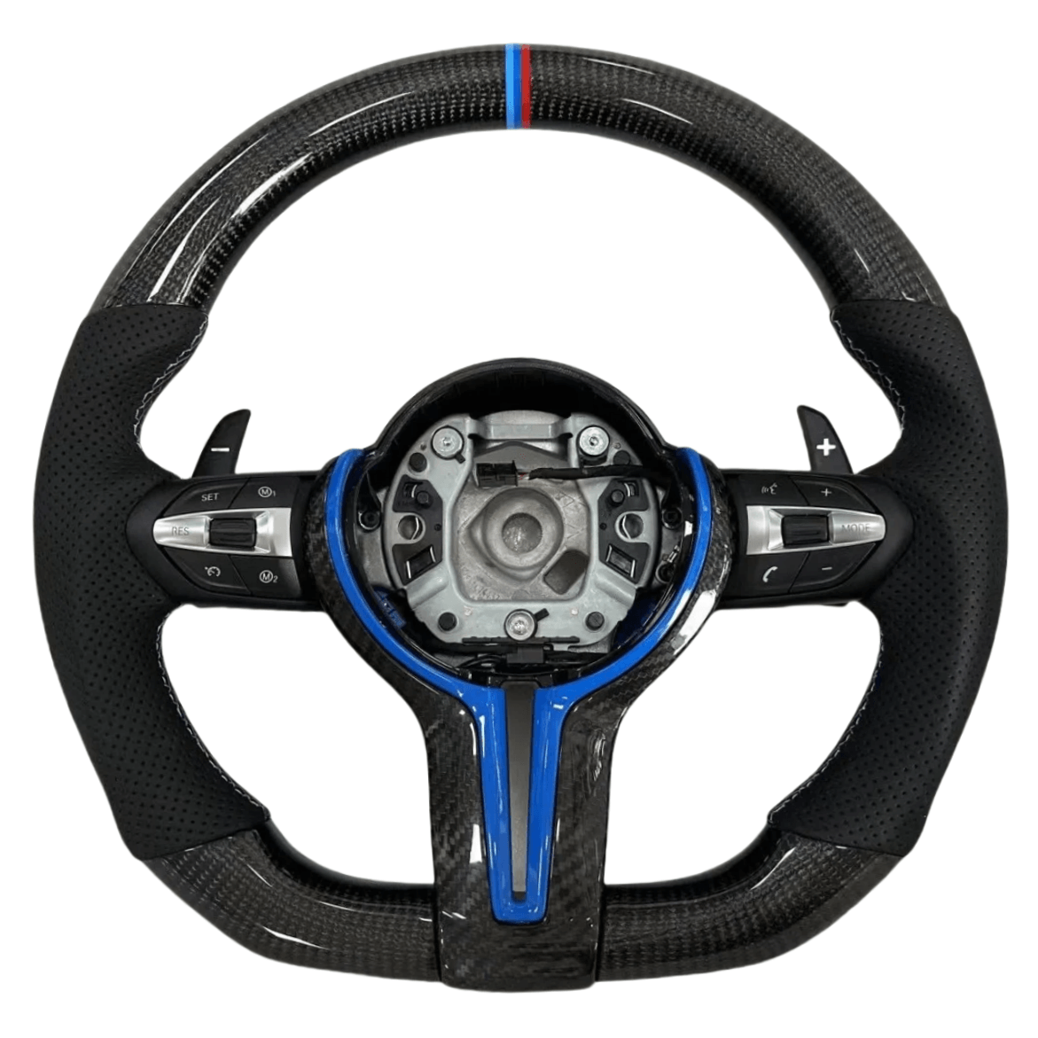 Bmw F series carbon fiber leather steering wheel by FOXY