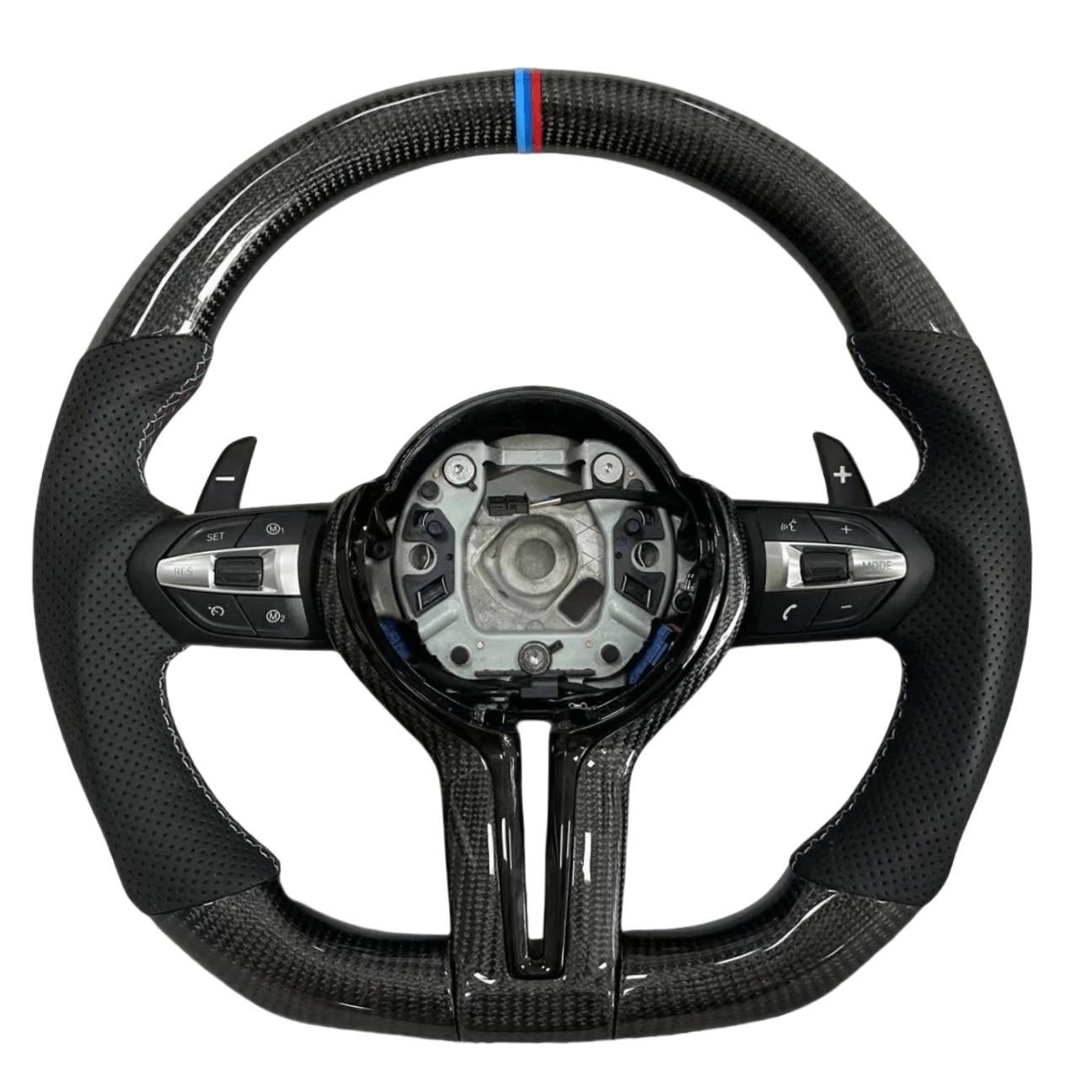 Bmw F series carbon fiber leather steering wheel by FOXY
