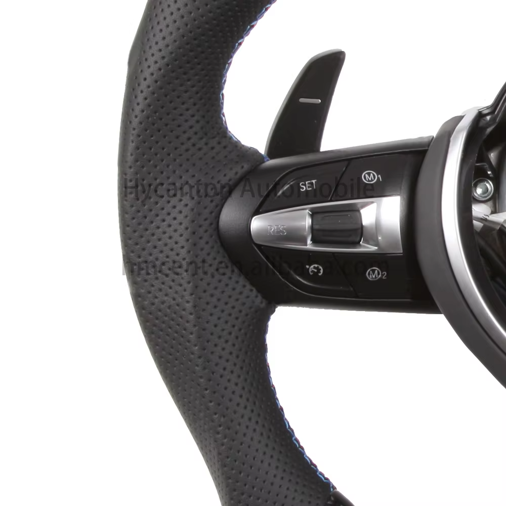 Bmw F series LED carbon fiber leather steering wheel by FOXY