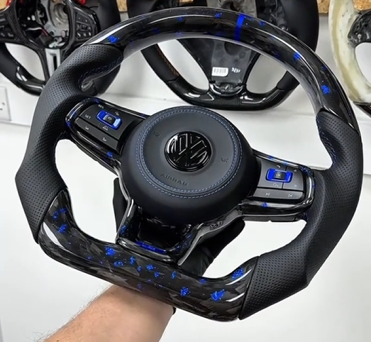 VW Golf MK7 / MK7.5 R / GTI R2 Carbon Steering Wheel