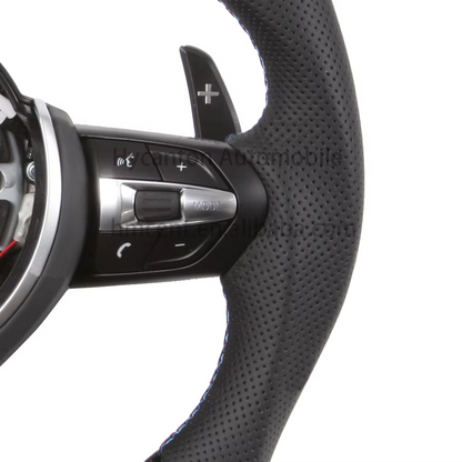 Bmw F series LED carbon fiber leather steering wheel by FOXY.