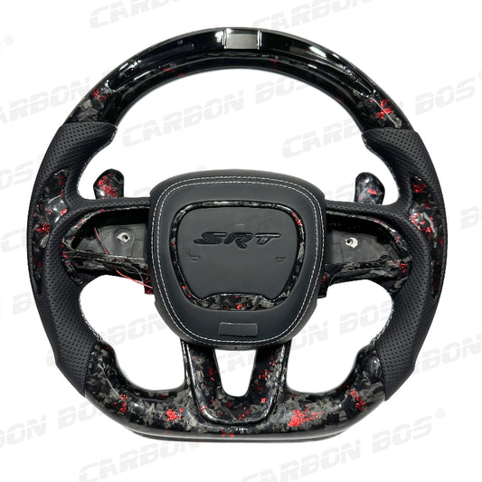 DODGE LED STEERING WHEEL BY FOXY