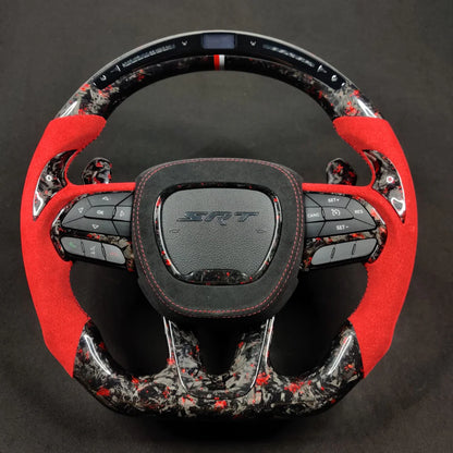 DODGE LED STEERING WHEEL BY FOXY